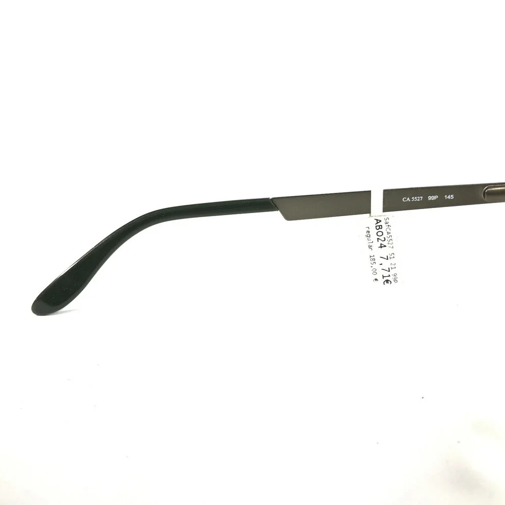 Carrera Eyeglasses Frames CA5527 99P Matte Olive Gray Square Full Rim 51-21-145